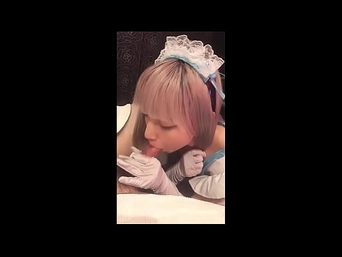 ❤️ Japoniako idoloa [mayuka], neskame frantsesaren mozorroa, 1. zatia, putzua eta ukenduarekin jerk off ️❌ Porno fb gugan